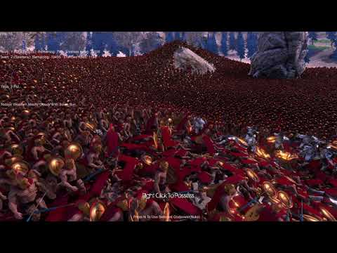2,000 Soul Tyrants vs 50,000 Spartans Ultimate Epic Battle Simulator