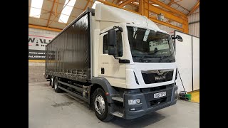 Truk dengan terpal samping MAN TGM 26.290 | Gambar 4 - Autoline