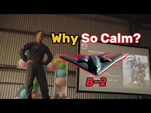 Why So Calm During Drop Night with a $2 Billion B-2?