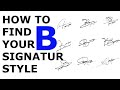 B signature | B signature Style | How to make signature style of my name B | letter B signature