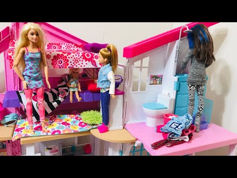Barbie Skipper Stacie Chelsea Sick Routine!!