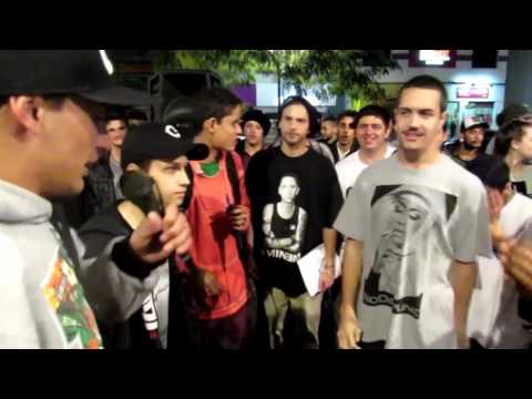 Tav e Corvo vs HDK e MP - SEMI - 6° Central das Rimas - Joinville - 2016