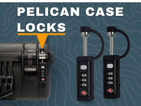 The best locks for pelican cases that actually fit - Heavy duty Pelican case TSA lock set