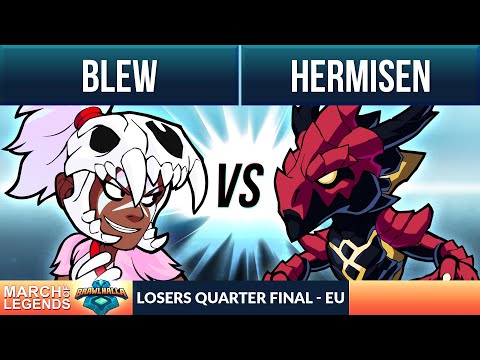 Blew vs Hermisen - Losers Quarter Final - March Of Legends EU 1v1