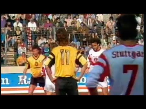 SG Dynamo Dresden Damals war's...Bundesliga 1991/1992  26. Spieltag gegen den VFB Stuttgart 🖤💛