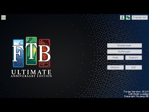 FTB Ultimate Anniversary Edtion - Ep. 1 - The Journey Begins