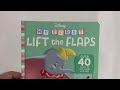 9781803687582 Disney My First Lift The Flaps Story Book