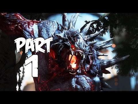 EVOLVE (Beta) Gameplay Walkthrough - GOLIATH (Tutorial) [Xbox One]