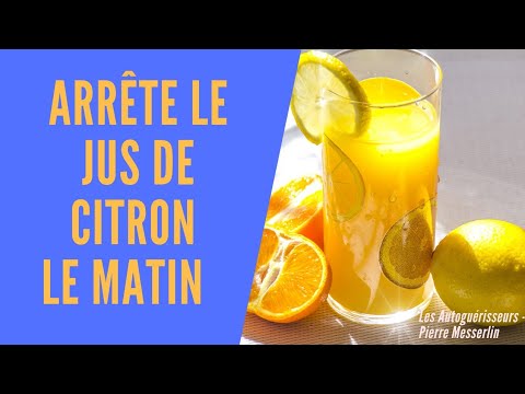 ARRÊTE LE JUS DE CITRON LE MATIN / est-ce bon pour toi ?