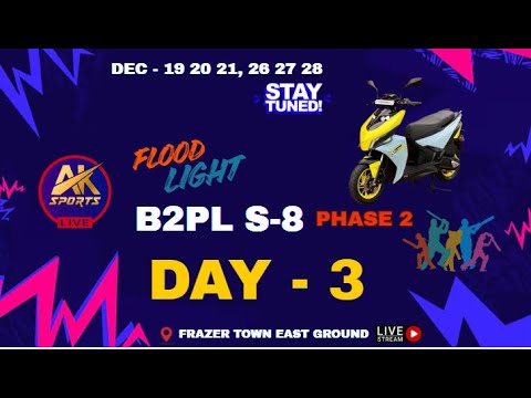 BAMBOO BAZAAR PREMIER LEAGUE 2025 | DAY 3 # LIVE