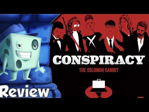 Conspiracy: The Solomon Gambit Review — with Tom Vasel