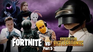 FORTNITE vs PUBG #5 Вторжение в мир Fortnite