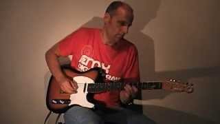 Video thumbnail for London City Comet MK1 - 3 tone sunburst - guitar demo by Jam Tracks Guitar