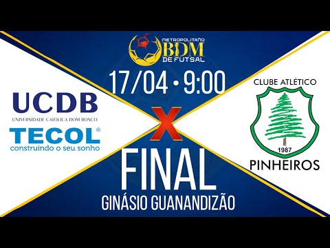 METROPOLITANO BDM de FUTSAL dia 17/04/2022 • FINAL  #123webtv #metropolitano #bdm