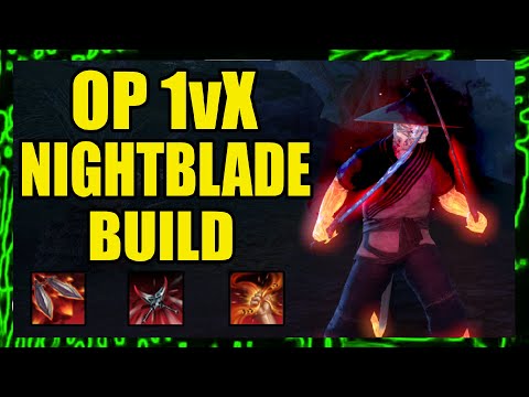 ESO PVP 1vX META UNKILLABLE GODMODE OVERPOWERED🤯 Nightblade PvP Build | Elder Scrolls Online Necrom