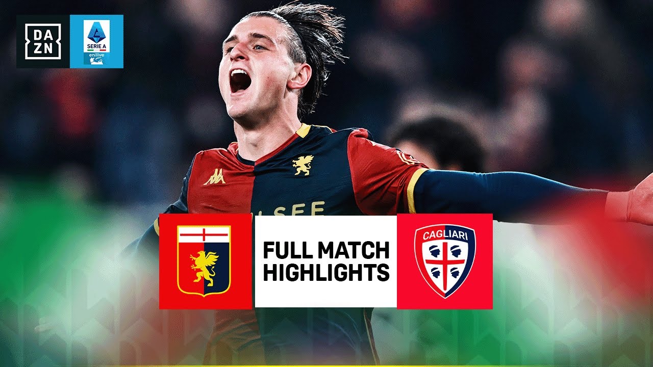 Genoa vs Cagliari | Lega Serie A Highlights | Matchday 20 | 2025-2026