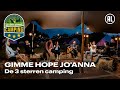 Romy Monteiro, Daan Boom en Najib Amhali met Nick & Simon - Gimme Hope Joanna | De 3-sterren camping