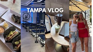 VLOG: Pilates classes, new piercings, early birthday celebration + trying new restaurants in Tampa