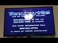Closing To Titan A E 2000 VHS