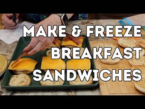 Make & Freeze Breakfast Sandwiches