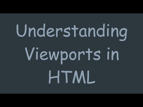 Understanding Viewports in HTML