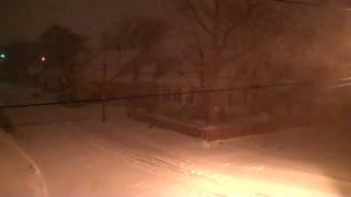preview picture of video 'Rhode Island (Pawtucket) snow storm 12/26/2010'