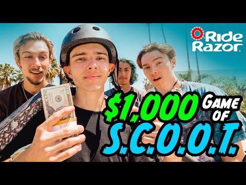 $1,000 Game Of S.C.O.O.T. - RideRazor