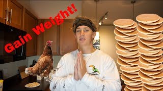 HOW TO GAIN WEIGHT! (I did 30lbs in a month)