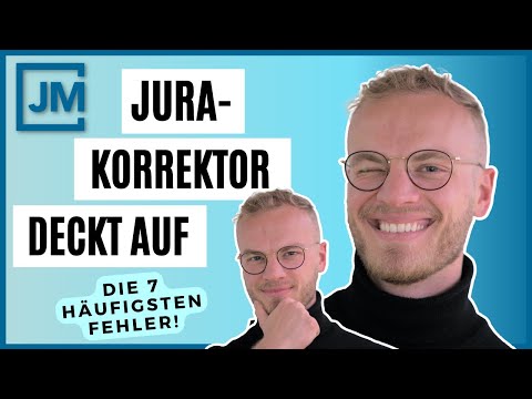 Die 7 HÄUFIGSTEN Fehler in Jura-Klausuren | Mit Beispielen + Lösungen