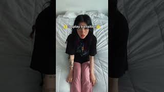 Among Us Blue 💙😈 Funny Anime Cosplay Noe #Shorts #TikTokCosplay