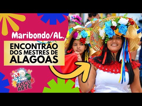FOCUARTE- 5° Encontro dos Mestres de Alagoas-Cidade de Maribondo/Alagoas Cultural/EP.117