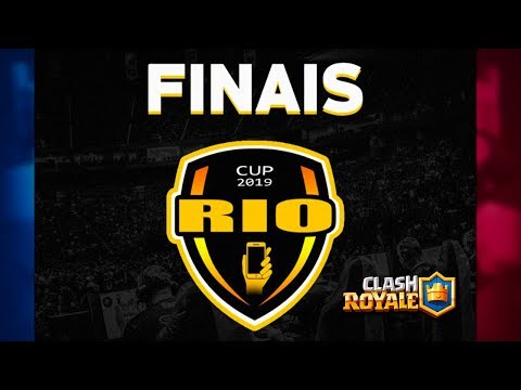 FINAL da RIO CUP de CLASH ROYALE!! QUEM VAI SER O CAMPE