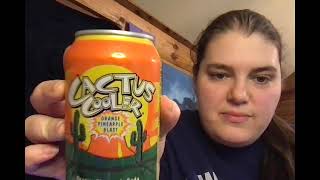 Trying Cactus Cooler Drink for First time 🌵🏜️