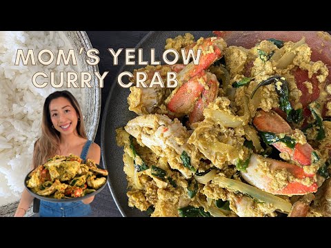 How to make YELLOW CURRY CRAB | House of X Tia