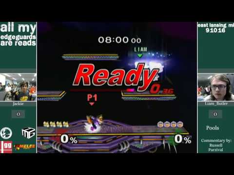 AMEGAR - Jackie (Fox) vs Liam Butler (ICs) - Melee Pools