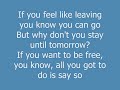 Sara Smile Lyrics