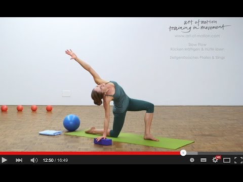 Inspiration in motion: Slow Flow - strengthen your back and loosen your hips