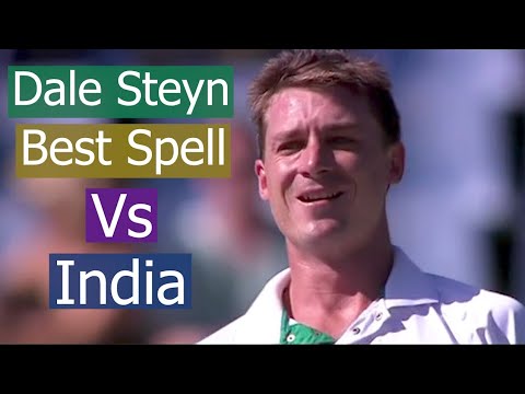 Dale Steyn Most Spectacular Swing Bowling Vs India - Great Spell