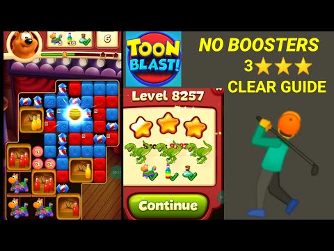 Toon Blast Level 8257