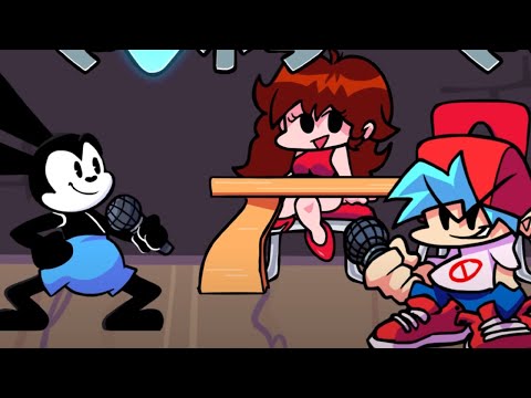 Friday Night Funkin' VS Oswald The Lucky Rabbit Week + Cutscenes (FNF Mod/Hard) (Mickey Mouse Bro)