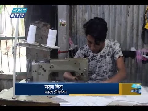 ঈদকে সামনে রেখে ব্যস্ত মুন্সীগঞ্জের পোশাক কারখানার কারিগররা