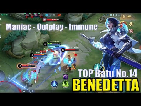 How To Be Benedetta - BENEDETTA MONTAGE Compilations | Immune, Outplay, Maniac | BENEDETTA DAMAGE