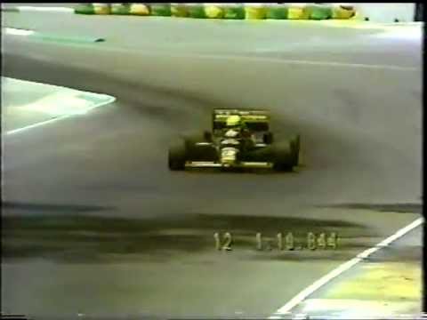 Ayrton Senna Qualifying lap, 1985 Australian Grand Prix in Adelaide