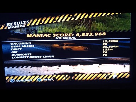[RECLAIMED!] Burnout Dominator Total Maniac WORLD RECORD! (6.833.968)