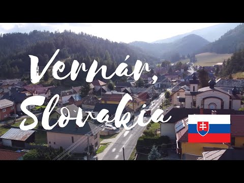 🌲Vernar, Slovakia Drone Flight Video | World from Above