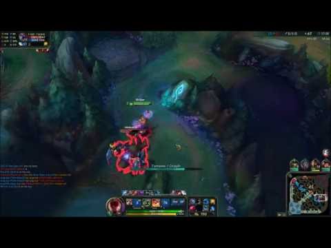 daaaamn 1v1 lee sin plays vs cho gath