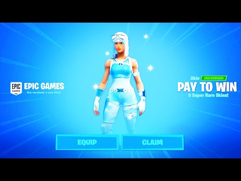 PAY TO WIN SKINS + FORTNITE  = 😳