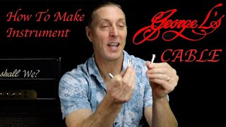 Video thumbnail for How to make George L's cables #georgelscables#patchcable by Scott Knight Music