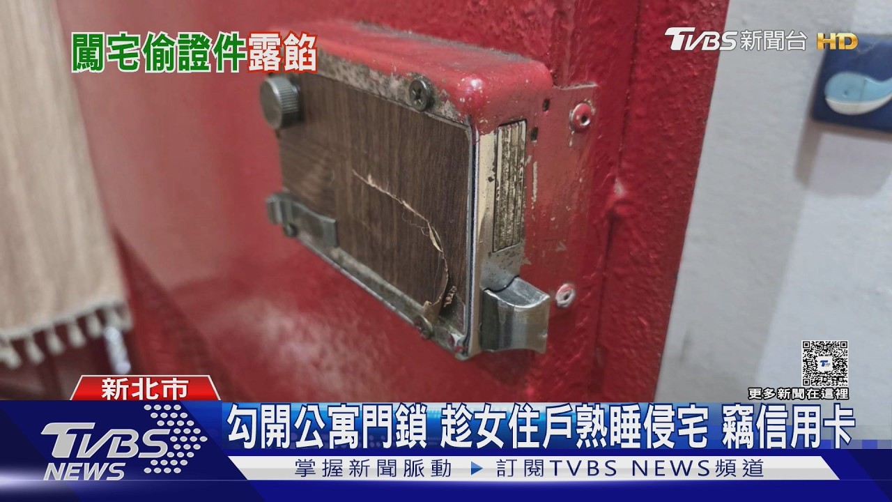 睡夢中遭陌生人闖宅！女住戶渾然不知　小偷得手11分鐘「巧遇巡邏警」秒落網