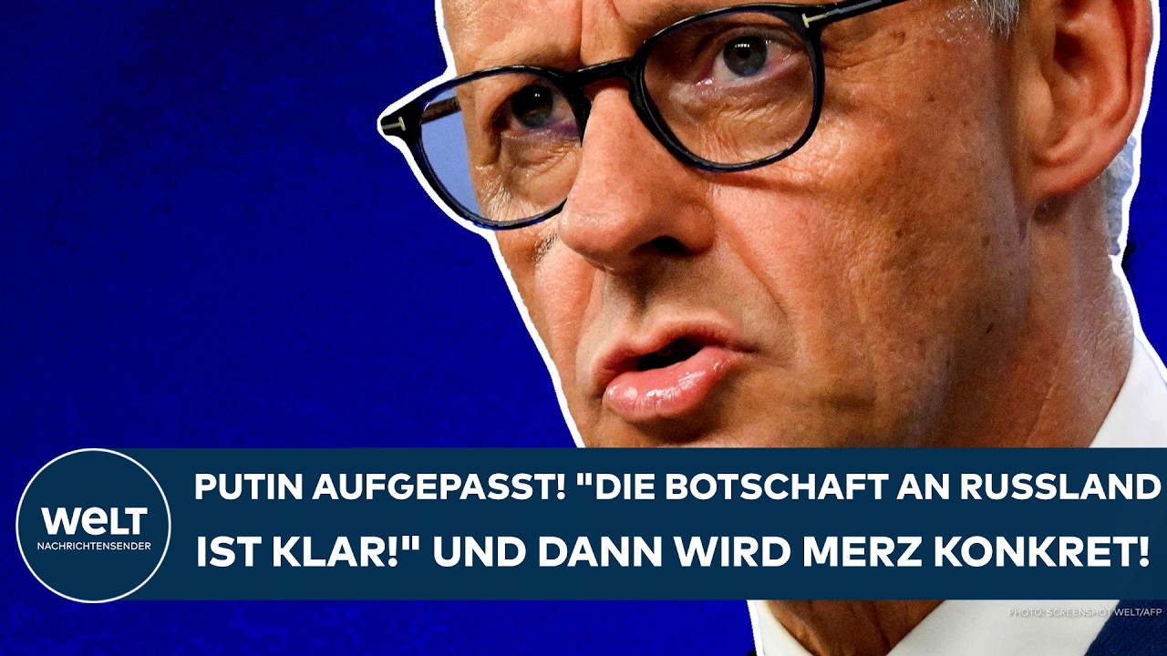EU-GIPFEL: "Lage hat sich dort in den letzten Wochen verschoben" Plötzlich redet Merz über den Krieg